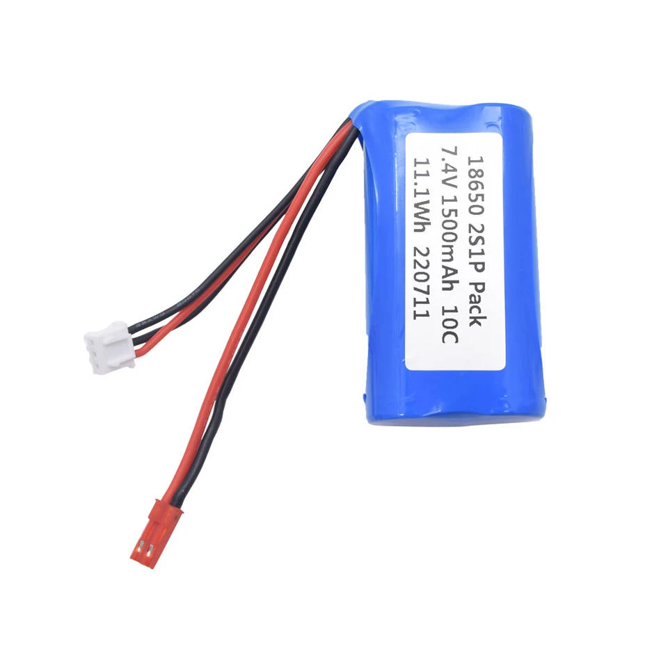 18650 batri 1500mah 7.4 V