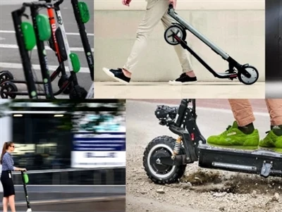 Kijan Pou Power Yon Scooter Elektrik San Yon Batri