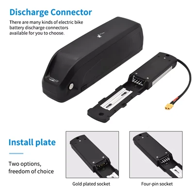Hailong Ebike Battery 36V 48V Lithium Batteries For 750W 1000W 1500W Bike
